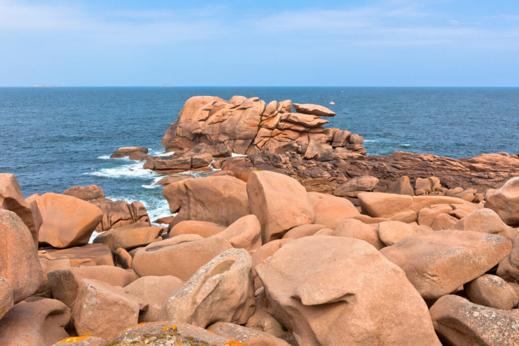Cote de Granit Rose, Bretagne, Frankreich